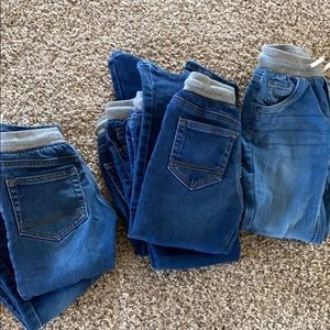Lot of boys jeans